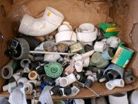 Box of 65+ Rain Bird Lawn Genie PVC Sprinkler Heads Valves Fittings 1/2"&ndash;2" Mixed Lot - 4