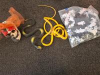 Halloween Decor Lot &ndash; Light-Up Pumpkin, Witch Doll, Skeletons, Spiders, Signs, 35+ Pieces - 4
