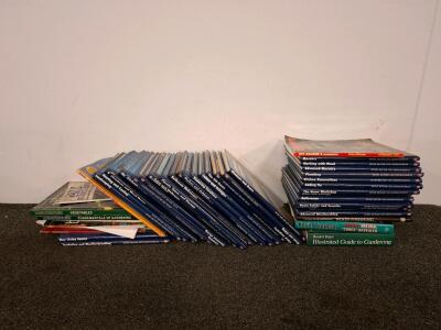 Time-Life Home Repair Improvement 39-Book Lot, DIY Woodworking, Gardening, Reader's Digest