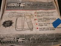 Mixed Lot &ndash; Campbell Hausfeld Spray Gun AL-3104, Casters, Globe, Kitchen Hardware, Decor - 4
