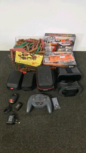 Nerf Pro Gelfire Legion Blaster w/ 45,000 Gel Rounds, Lincoln Logs, Hobbyzone Controller