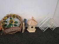 Mixed Lot: Garden Tools, Decor, Purses, Appliances, Drink Mixes, Blanket, DVDs, Accessories (X) - 7