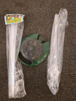 Mixed Lot: Garden Tools, Decor, Purses, Appliances, Drink Mixes, Blanket, DVDs, Accessories (X) - 8