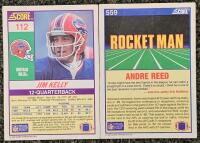 NFL Football Card Lot w/HOF Stars Brady Taylor Dorsett + U.S. Mint Coin Set & Loose Coins - 8