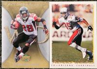 NFL Football Card Lot w/HOF Stars Brady Taylor Dorsett + U.S. Mint Coin Set & Loose Coins - 13
