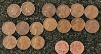 NFL Football Card Lot w/HOF Stars Brady Taylor Dorsett + U.S. Mint Coin Set & Loose Coins - 18