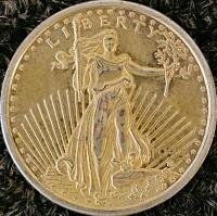 Commemorative Coin & Medal Lot &ndash; Festivus Games, Downey Centennial, Buffalo, $20 Replica, Kennedy Half - 9