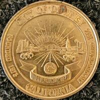 Commemorative Coin & Medal Lot &ndash; Festivus Games, Downey Centennial, Buffalo, $20 Replica, Kennedy Half - 10