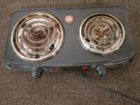Presto Liddle Griddle Electric Griddle 07211 Nonstick Portable, two burner mini stove, legos, hot wheels and more - 5