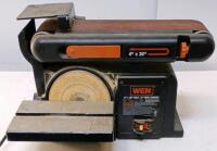 WEN 6502 Combination Belt and Disc Sander, 4.3 Amp, 4" x 36" Belt, 6" Disc
