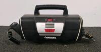 Husky AC/DC Digital Inflator, Model 1005-014-078, 120 PSI Max, 120V AC/12V DC, Digital Gauge(powers on) (shelf AX)