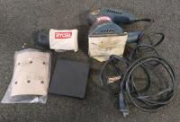 Ryobi S652D 1/4 Sheet Finishing Sander, 14,000 OPM, 120V, Dust Bag, Carry Case, SN AJ122884412 (shelf ax) - 2