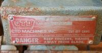 CTD F255 Cut-Off Saw, 10&ndash;12" Blade, 2&ndash;3 HP, Allen-Bradley Controls, Serial #937 - 5
