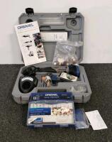 Dremel 800 Cordless Rotary Tool Kit, 10.8V, 5,000-35,000 RPM, Carving & Engraving Kit, Charger, Case (powers on/charges (shelf AX)