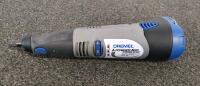 Dremel 800 Cordless Rotary Tool Kit, 10.8V, 5,000-35,000 RPM, Carving & Engraving Kit, Charger, Case (powers on/charges (shelf AX) - 2