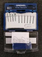 Dremel 800 Cordless Rotary Tool Kit, 10.8V, 5,000-35,000 RPM, Carving & Engraving Kit, Charger, Case (powers on/charges (shelf AX) - 5