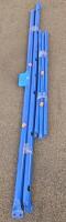 Little Tikes Sports Themed Toddler Bed &ndash; Blue Plastic Frame with Metal Rails. W/ Kids Globe - 4