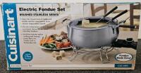 Jorgensen Mini-Compound Miter Saw 64027, 14" Backsaw, Cast Aluminum Base, Up to 6" Cut Height. Cuisinart Fondue Set (new in box) - 3