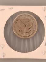 1929 Standing Liberty Quarter, 90% Silver, Circulated, No Mint Mark, 24.3MM