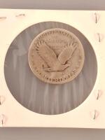 1929 Standing Liberty Quarter, 90% Silver, Circulated, No Mint Mark, 24.3MM - 3