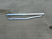 GM Front Air Deflector For 1992-2000 Full-Size Trucks/SUVs, Part #15569430, Chrome Steel Bumper, Estimated 70" Fits 1955&ndash;1972 Chevy Truck C/K Front, Moderate Rust - 11