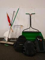 Seed Spreader. Aspen Summit 637, DonJoy, Breg LSO Back Braces &ndash; Lumbar Support Orthosis, Universal Size, shoes rack, brooms