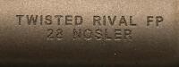Fierce Twisted Rival FP 28 Nosler Carbon Fiber Bolt-Action Rifle, Fluted Barrel, Muzzle Brake - 8