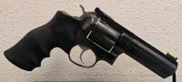 Ruger GP100 .357 Magnum Revolver, 4.2" Blued, Hogue Grip, Sidekick Holster, Serial 171-25506