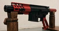 Palmetto State Armory PA-15 9mm AR Pistol, Black/Red Anodized, 4" Barrel, Serial SCD583777 - 6