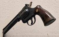 H&R Model 904 .22 LR Revolver, 6" Barrel, Blued Finish, 9-Shot, Walnut Grips, Serial AY069596 - 3