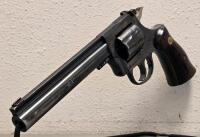 H&R Model 904 .22 LR Revolver, 6" Barrel, Blued Finish, 9-Shot, Walnut Grips, Serial AY069596 - 5