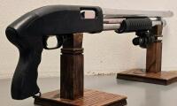 Winchester Model 1300 Stainless Marine 12 Ga Pump, 18" Barrel, Pistol Grip, Flashlight, SN L2633180 - 2