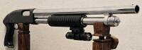 Winchester Model 1300 Stainless Marine 12 Ga Pump, 18" Barrel, Pistol Grip, Flashlight, SN L2633180 - 3