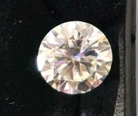 6.24 Ct D VVS1 Excellent Cut Round Brilliant Loose Diamond, GOGTL-Certified, 12.5mm - 2