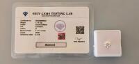 1.15 ct D VVS1 Round Brilliant Diamond, Excellent Cut, SHIV GEMS Certification, Loose Stone