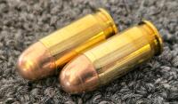 Winchester .45 ACP 230gr FMJ, 50 Rounds, Brass Case, Target Ammo, Made in USA - 2