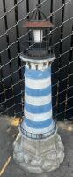 36" Solar-Powered Decorative Lighthouse with Rotating LED Beacon, needs new solar batteries - 2