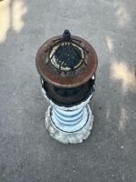 36" Solar-Powered Decorative Lighthouse with Rotating LED Beacon, needs new solar batteries - 4