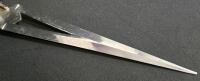 Fantasy Face Dagger with Blue Gem Eyes, Stainless Steel Blade, China, Decorative Collectible - 2