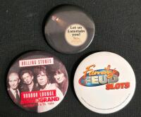 MGM Grand 3" Event Pinback Buttons &ndash; Boxing Matches & Concerts (1994&ndash;1996) - 4