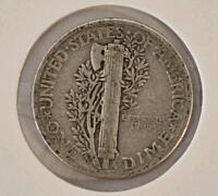 1943-D and 1944-S Mercury Dimes, 90% Silver, Circulated, US Mint Collectible Coins - 5