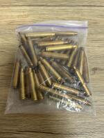 Winchester .300 Win Mag Fired Brass Casings, Approx. 35 Pieces, Ziplock Bag - 2