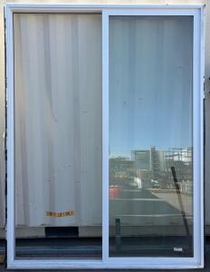 Milgard Trinsic V300 XO Sliding Patio Door 71.5"x95.5" Dual-Pane Tempered Glass Vinyl White
