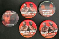 1990s MGM Grand Boxing and Concert Pinback Button Lot &ndash; Tyson vs Holyfield, Rolling Stones - 3