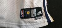 Adidas NBA Swingman Indiana Pacers Jermaine O'Neal #7 Jersey, White, Medium, Length +2 - 4