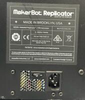 MakerBot Replicator Fifth Generation Desktop 3D Printer, 9.9"x7.8"x5.9" Build Volume, Serial MP05825 - 11