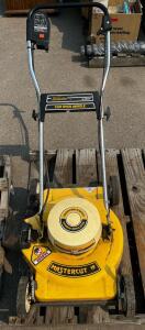 Sunbeam Mastercut 19 Electric Lawn Mower, 3 HP, 19" Cutting Width, Flip-Over Handle, unable to test