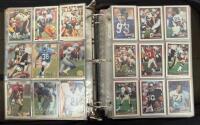 NFL Football Card Binder Collection, 1987&ndash;1995, 150+ Cards, Signed Todd Lyght & Jerry Robinson - 5