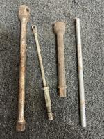 Large Mixed Lot: Hand Tools, Sockets, Ratchets, DVDs, VHS, Accessories & Metal Tool Tote - 7