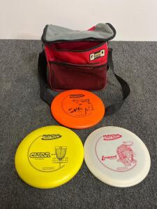 Innova Disc Golf Starter Set with Bag &ndash; Shark, Aviar, Leopard Discs &ndash; PDGA Approved